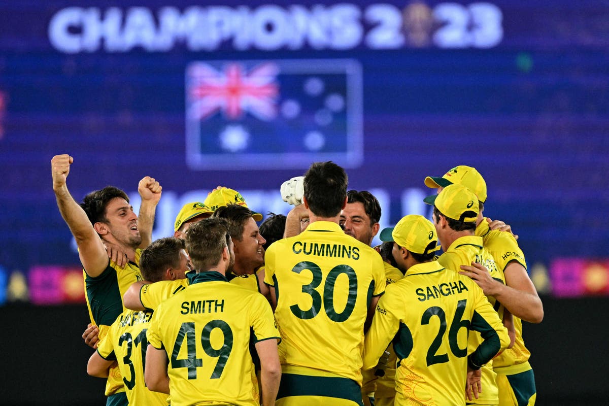 Travis Head breaks India hearts as Australia lift record sixth World Cup title