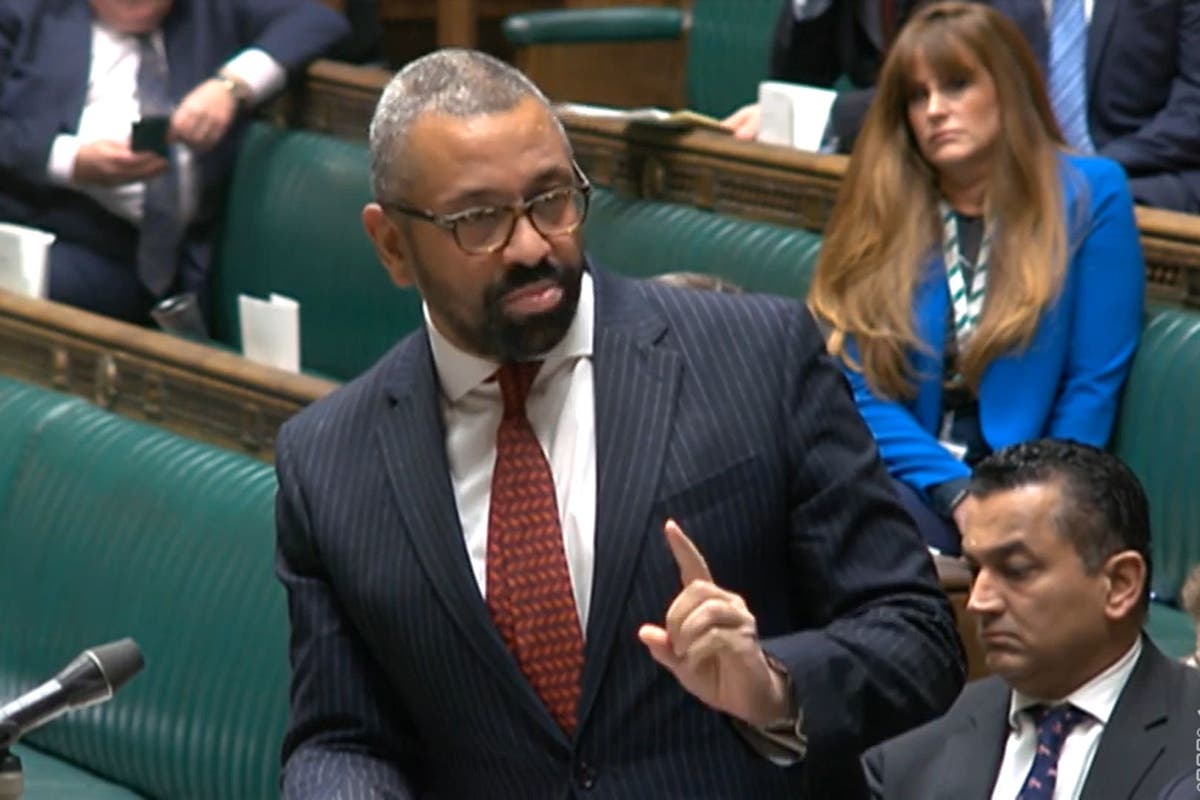 Labour MP refuses to accept Cleverly apology over alleged ‘s***hole’ remark