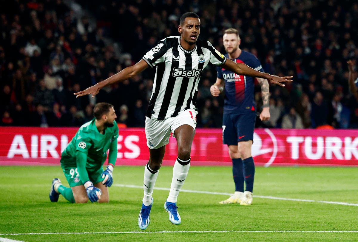 PSG vs Newcastle LIVE: Latest Champions League updates