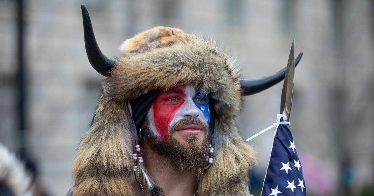 'QAnon Shaman' who stormed the Capitol on Jan. 6 files paperwork to run for Congress