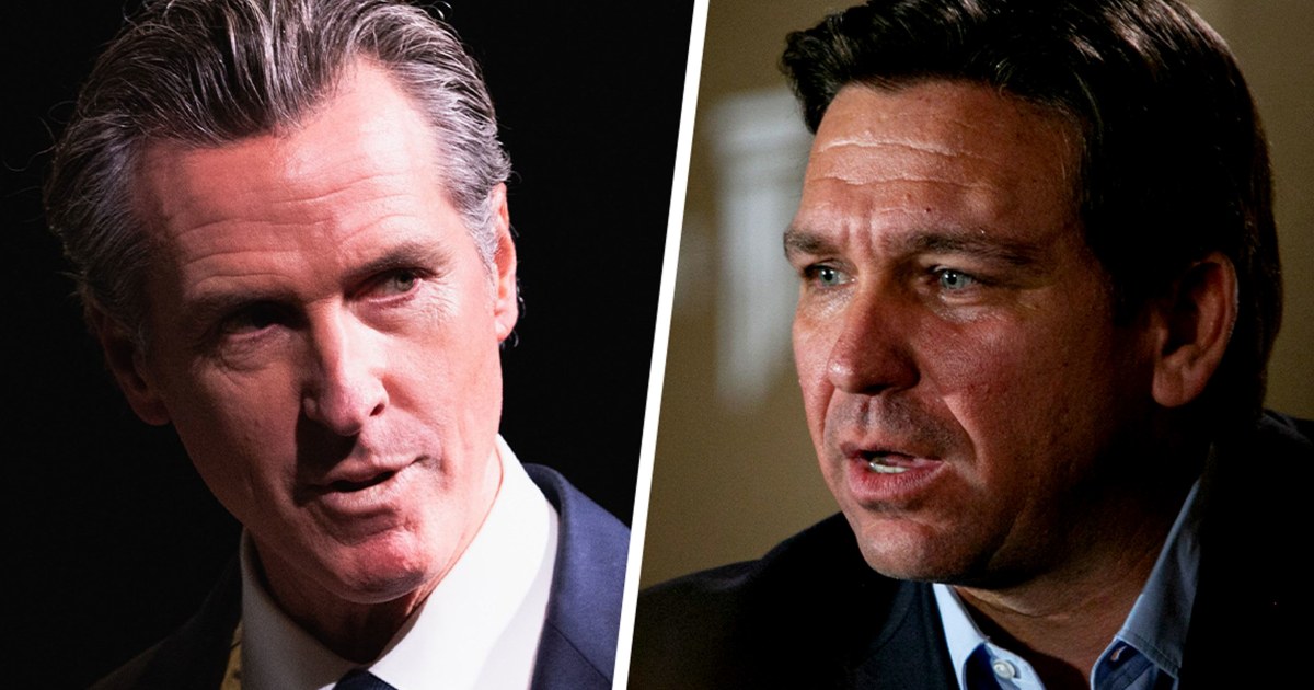 Gavin Newsom and Ron DeSantis debate abortion, taxes, crime and who's the bigger bully