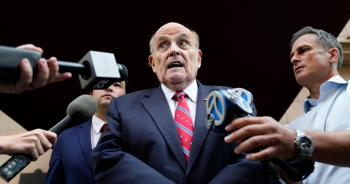 Rudy Giuliani skips hearing in election worker defamation case, drawing judge's ire