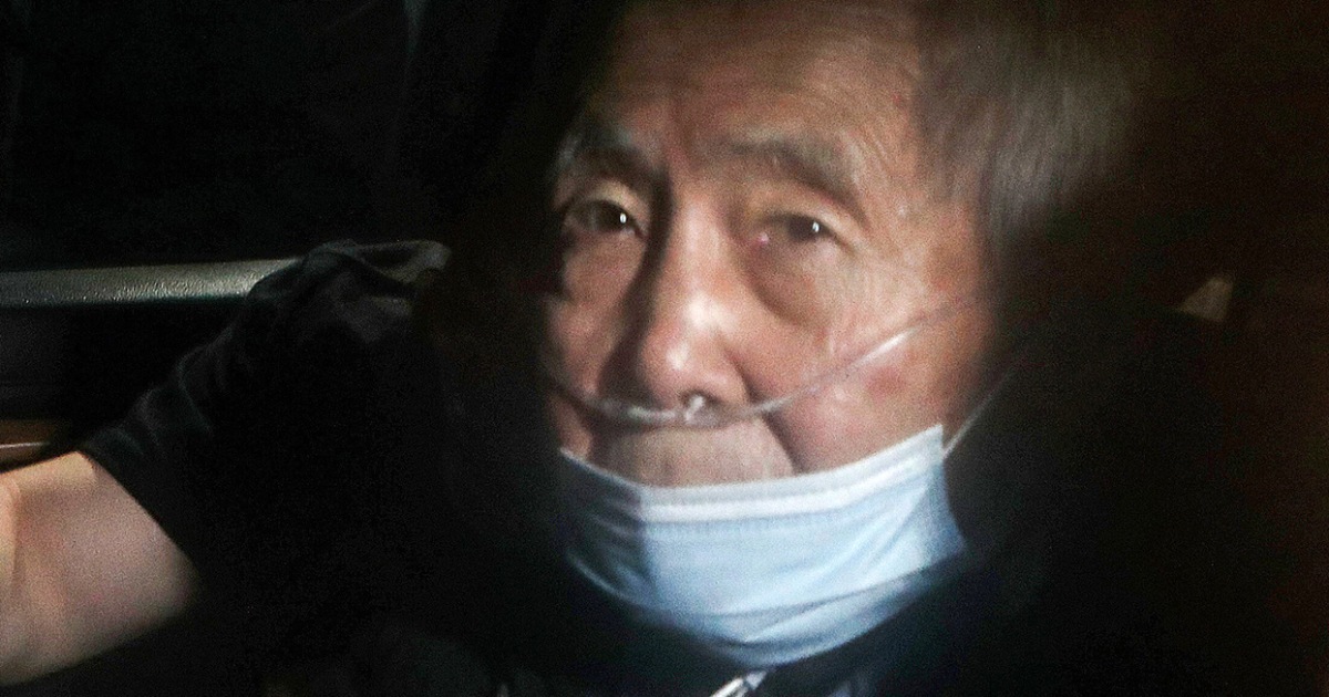 Ex-Peruvian President Alberto Fujimori freed from prison on humanitarian grounds