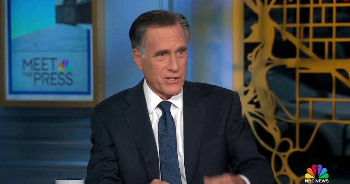 Romney says endorsing in 2024 race would be 'kiss of death': I'd like to 'vote for Joe Manchin'