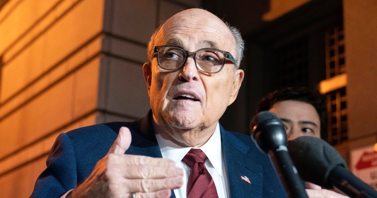 Rudy Giuliani, facing a $146 million judgment, files for bankruptcy in New York