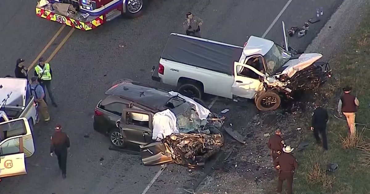 Wrong-way teen driver kills 6, including 2 children, in Texas, authorities say