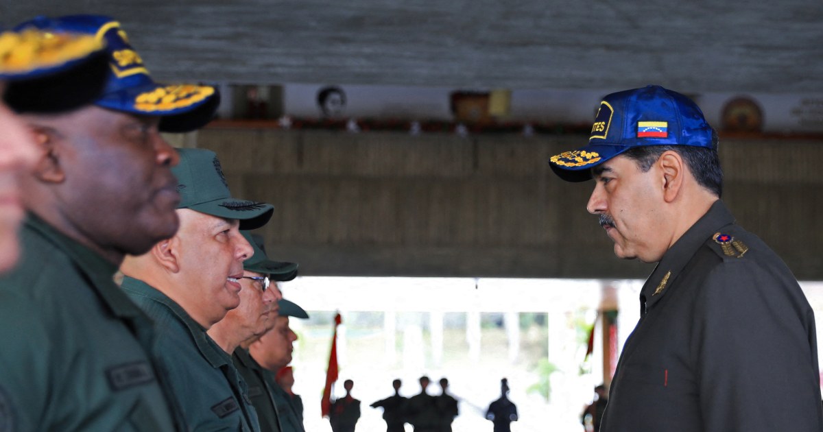 Venezuela will hold military exercises off its shores as a British warship heads to Guyana