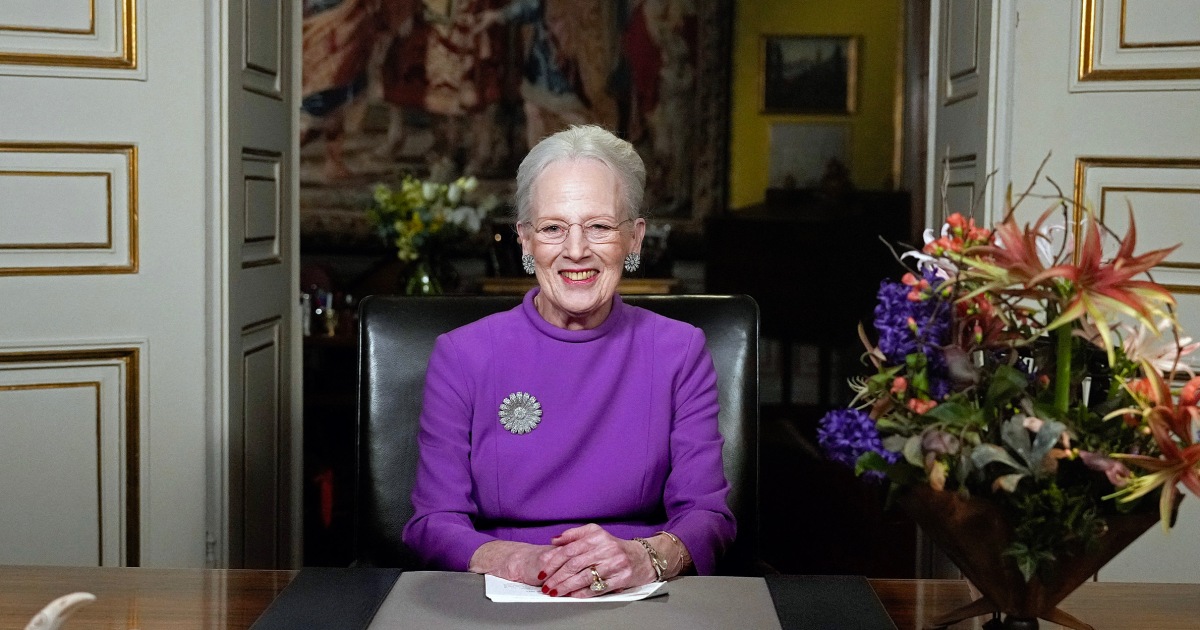Queen of Denmark says she will abdicate the throne after 52 years