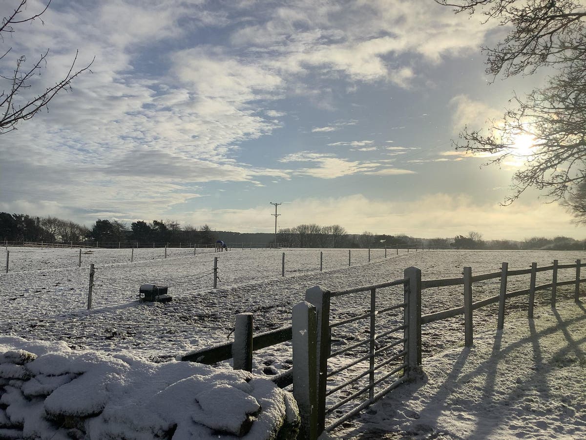 Big freeze to bring snow and ice as temperatures plunge below zero - live
