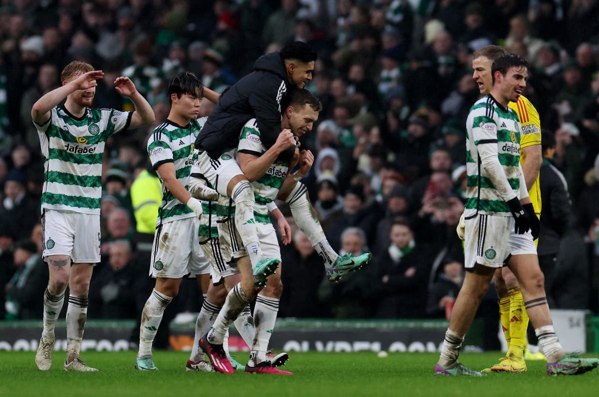 Celtic take control of title race with hard-fought Old Firm win over Rangers