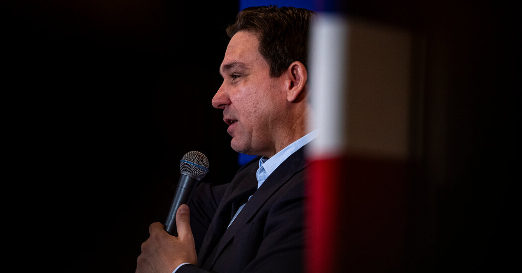 DeSantis Says Trump’s Indictments ‘Sucked Out All the Oxygen’ From Primary