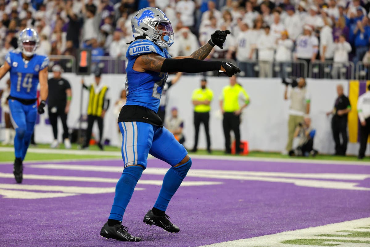 Detroit Lions clinch division title after victory over Minnesota Vikings