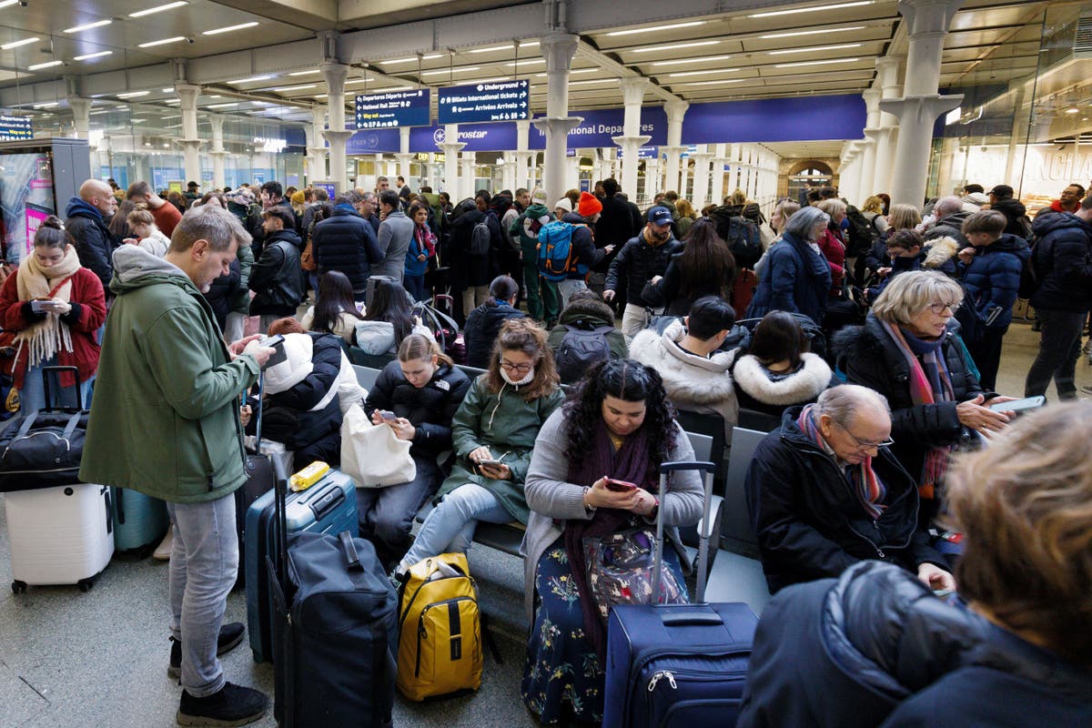 Eurostar resumes operations amid delays and unsettled weather - live