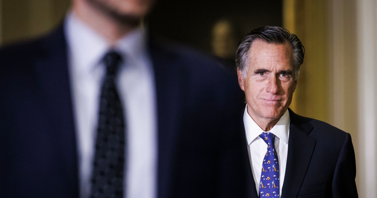 GOP Sen. Mitt Romney does not rule out voting for Biden, says Trump has ‘authoritarian’ interests