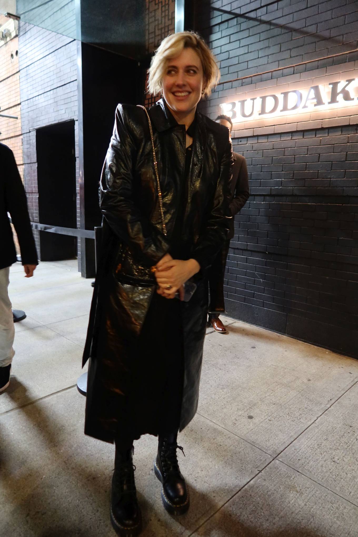 Greta Gerwig – Leaving SNL after party in New York