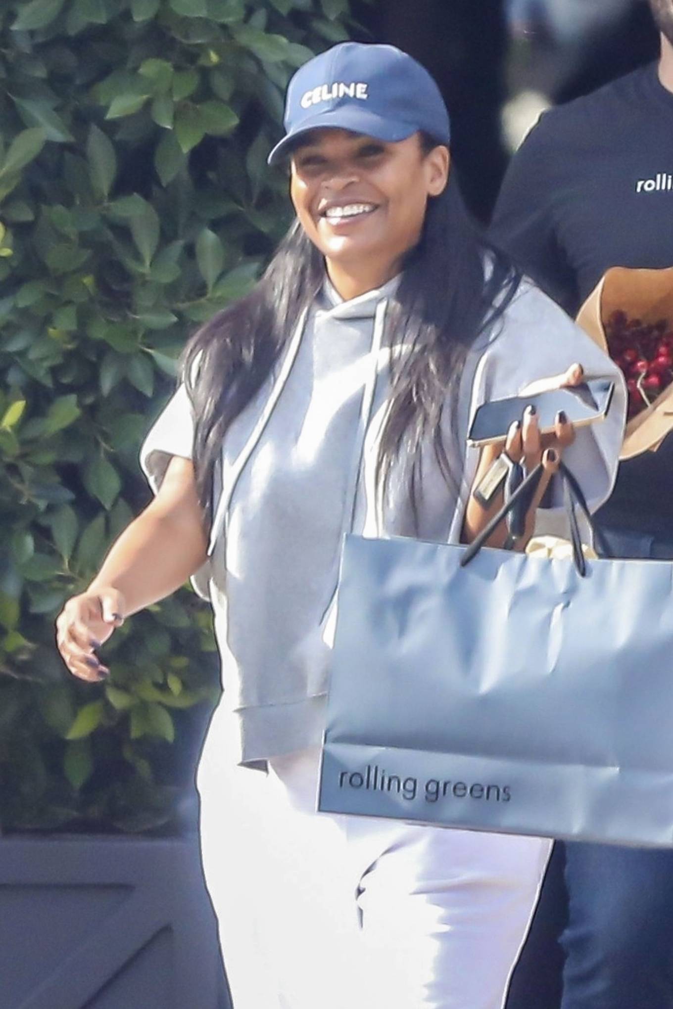 Nia Long – Shopping candids for Christmas ornaments in Los Angeles