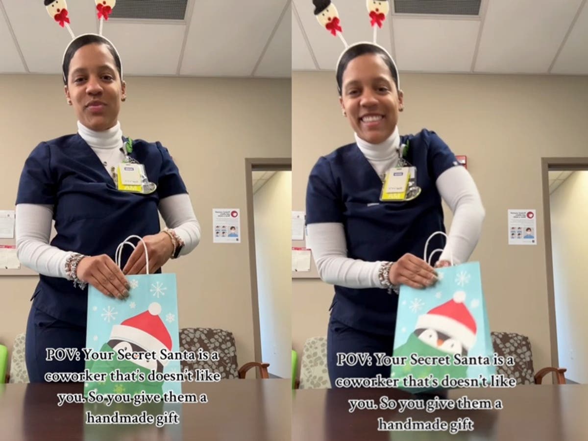Woman sparks debate with Secret Santa gift for co-worker who ‘doesn’t like her’