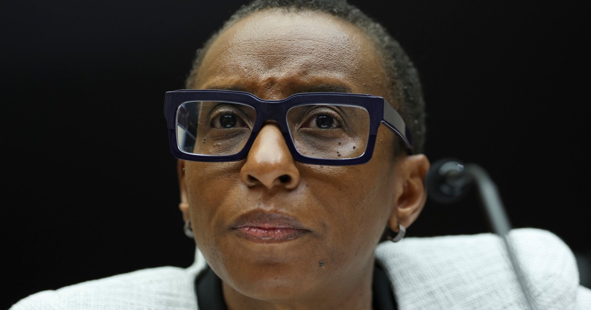 Claudine Gay, Harvard University's embattled president, stepping down