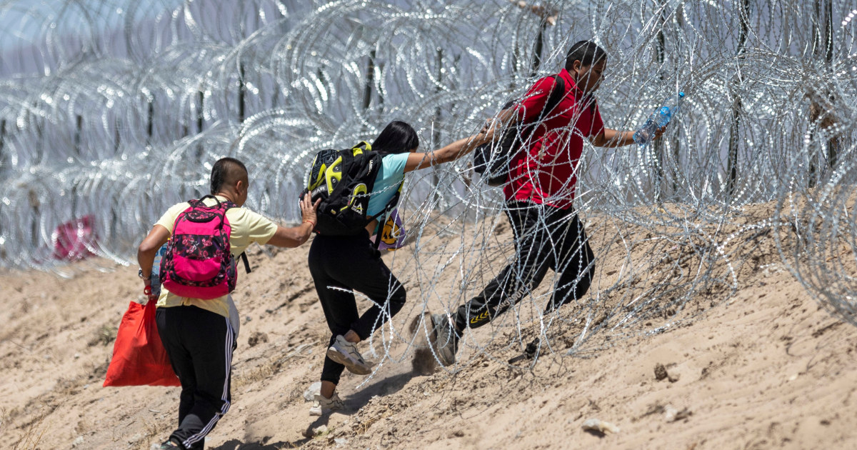 Biden administration asks Supreme Court to allow Border Patrol to cut or move razor wire at Texas border