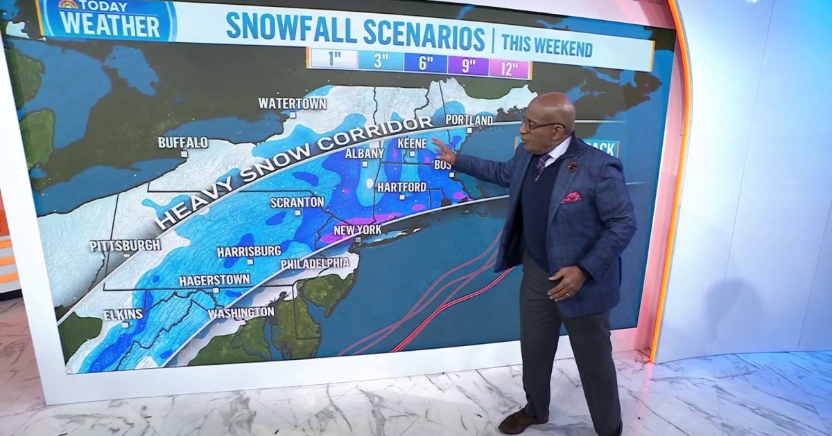 Major winter storm heads east: Who could see snow?