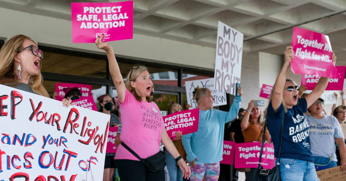 Florida abortion rights groups collect enough signatures to advance ballot measure