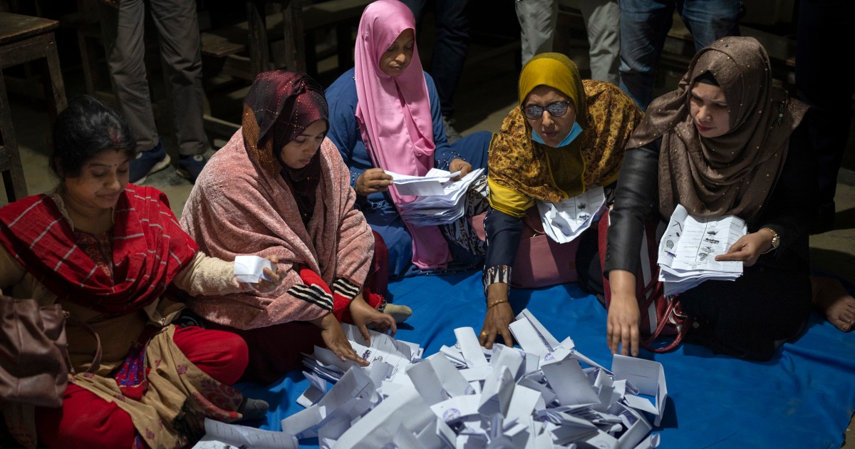 Bangladesh leader extends her rule in election boycotted by opposition