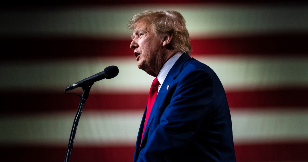 Trump suggests that, if re-elected, he would have Biden indicted