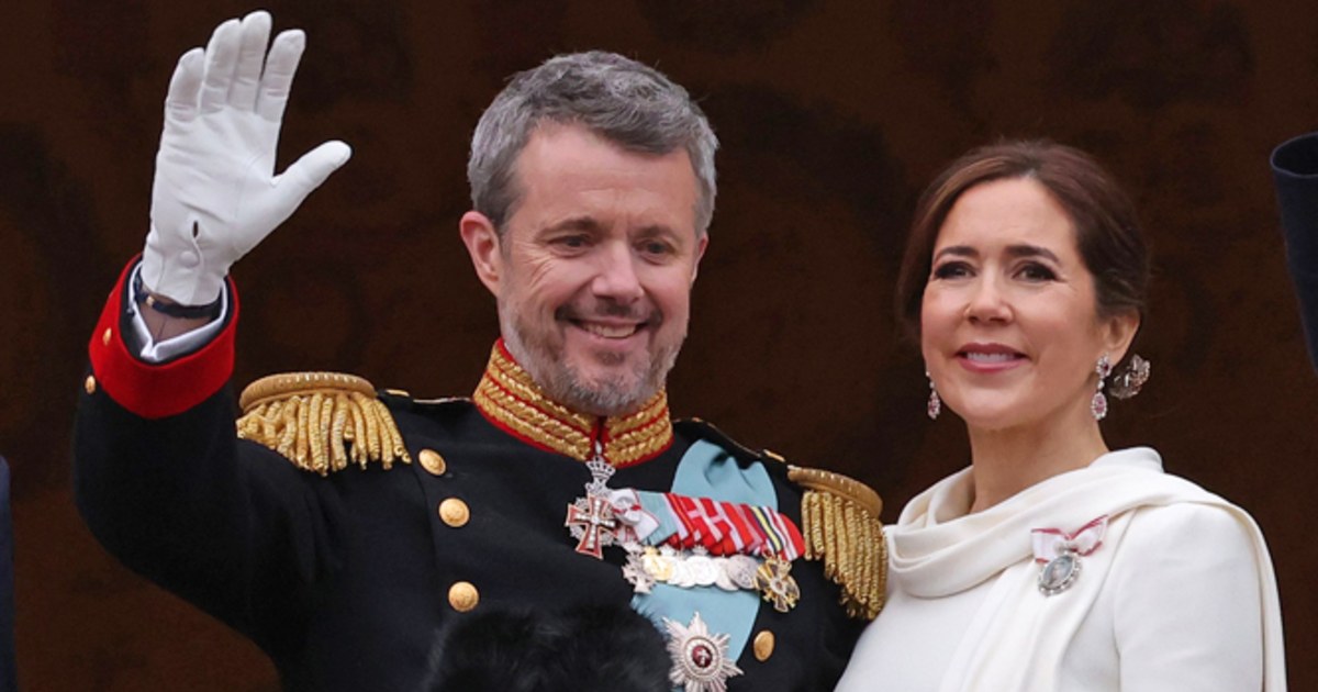 Frederik X is proclaimed the new king of Denmark after his mother, Queen Margrethe II, abdicates