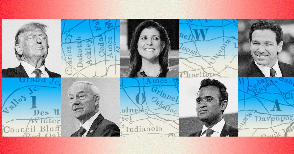 Iowa caucuses open with Trump aiming to break records as his rivals fight for second