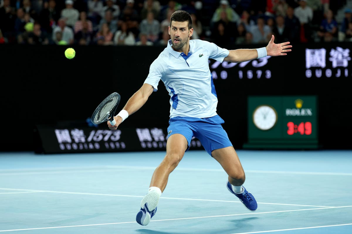 Australian Open LIVE: Novak Djokovic faces home hope Alexei Popyrin in second round