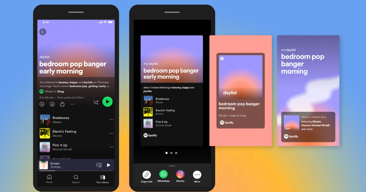 Spotify 'Daylist' searches spiked 20,000% after Instagram trend