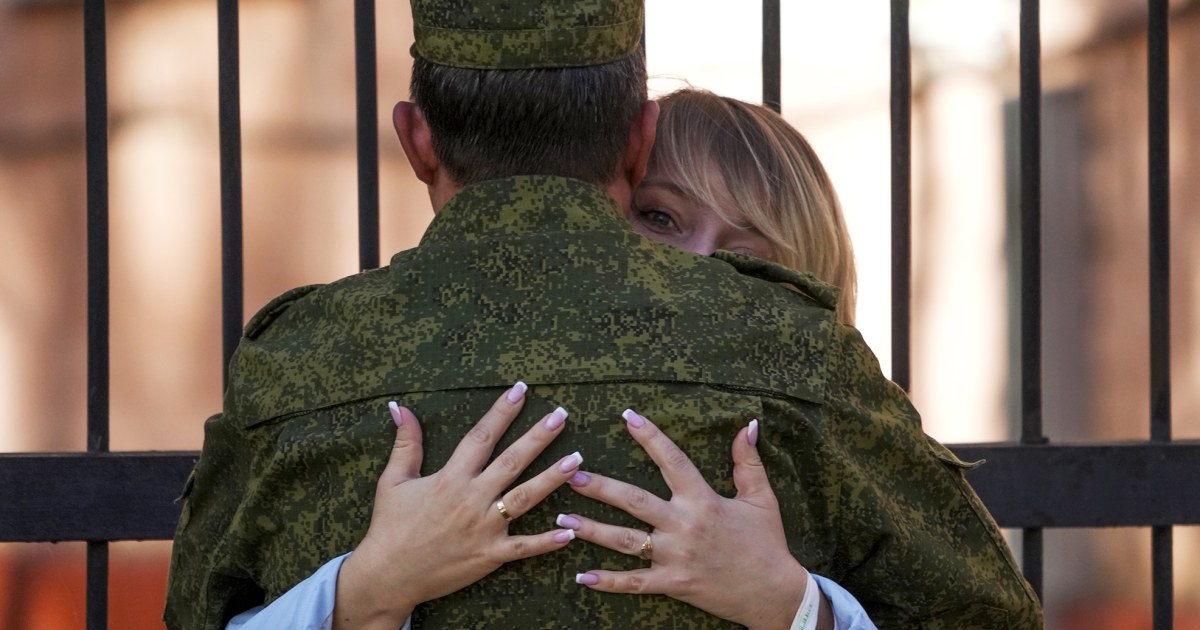 Russian soldiers' wives want their men back, posing a rare challenge to Putin