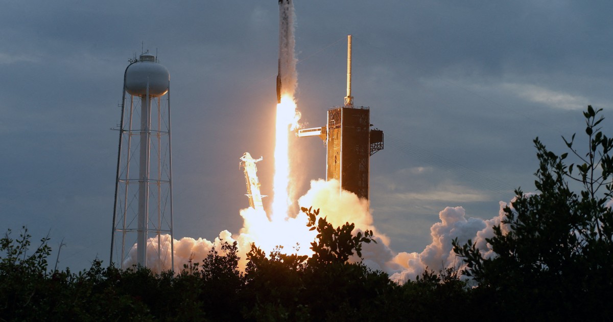 Four astronauts, including Turkey’s first, arrive at space station