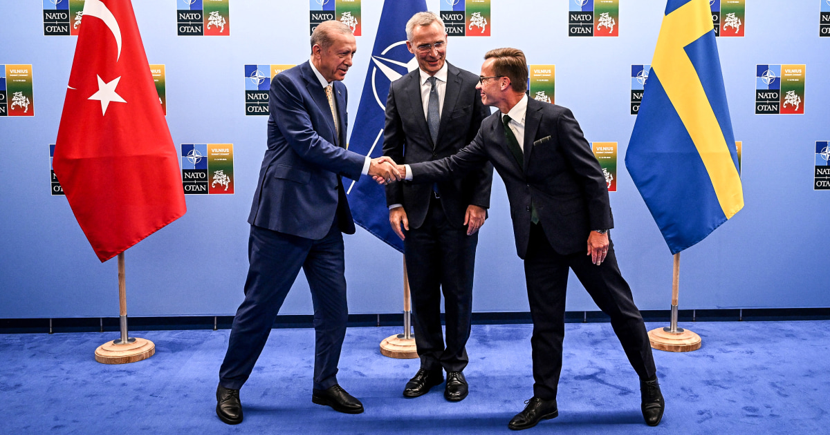 Turkey lawmakers sign off on Sweden’s NATO membership, lifting key a hurdle