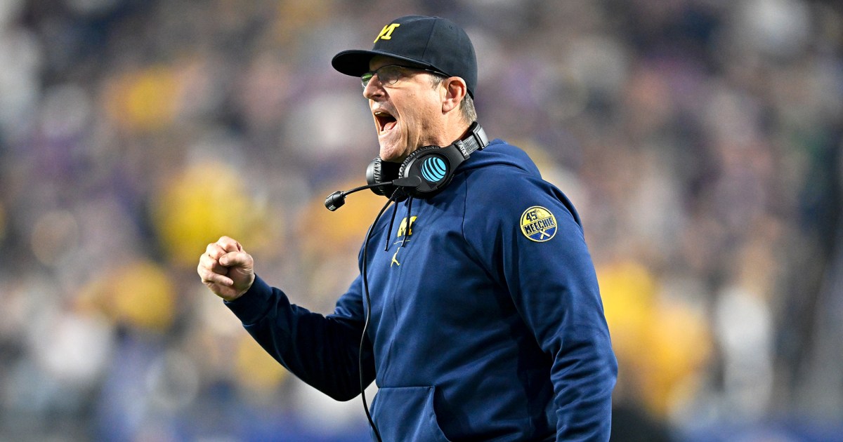 Jim Harbaugh headed back to the NFL as Los Angeles Chargers' new head coach