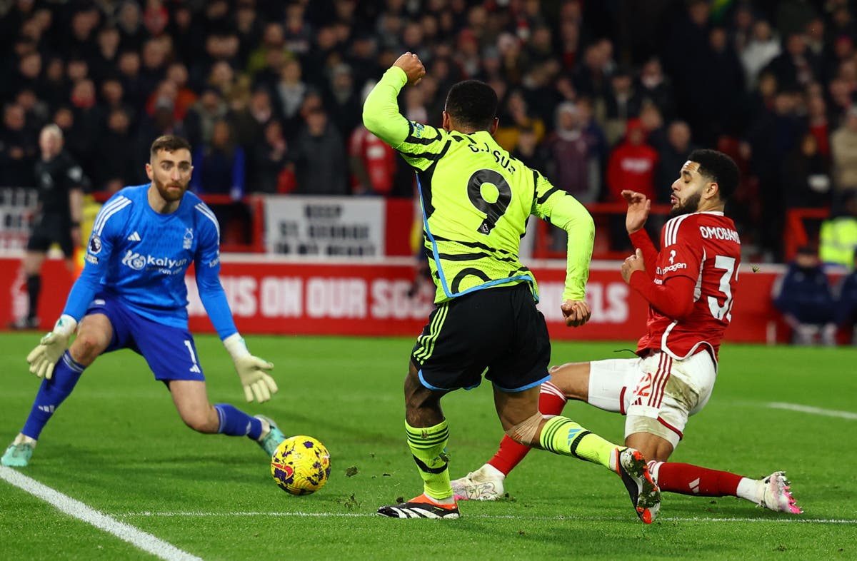 Nottingham Forest vs Arsenal LIVE: Latest Premier League updates