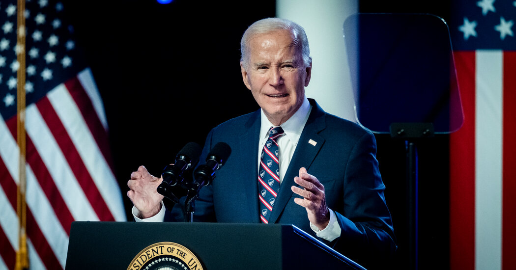 Biden Condemns Trump as Dire Threat to Democracy in a Blistering Speech