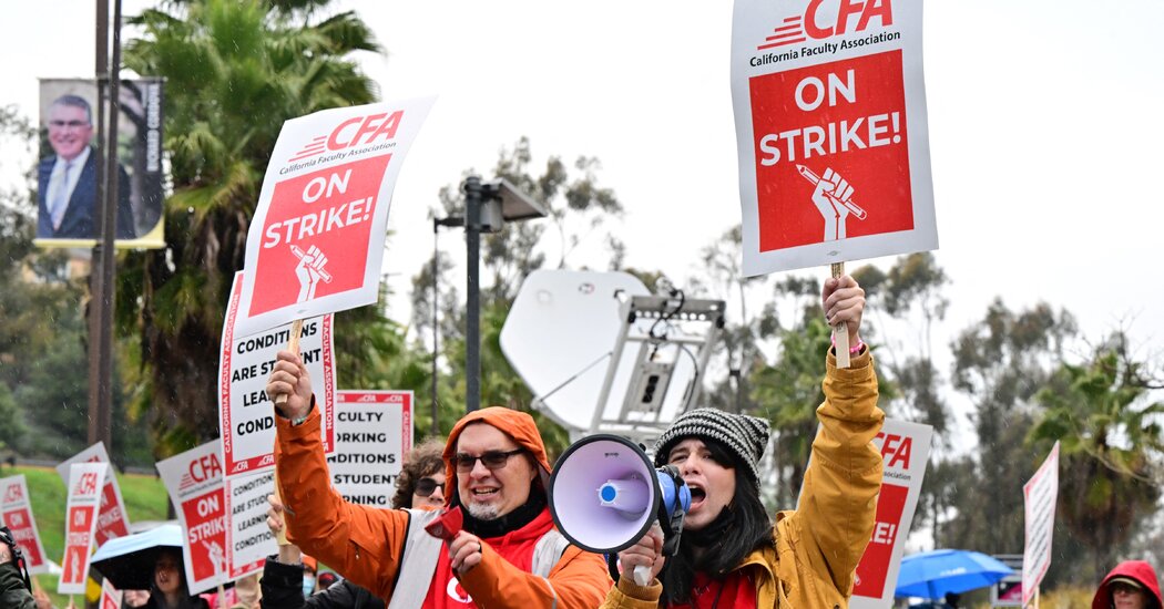 Cal State Professors Reach Tentative Deal to End Strike