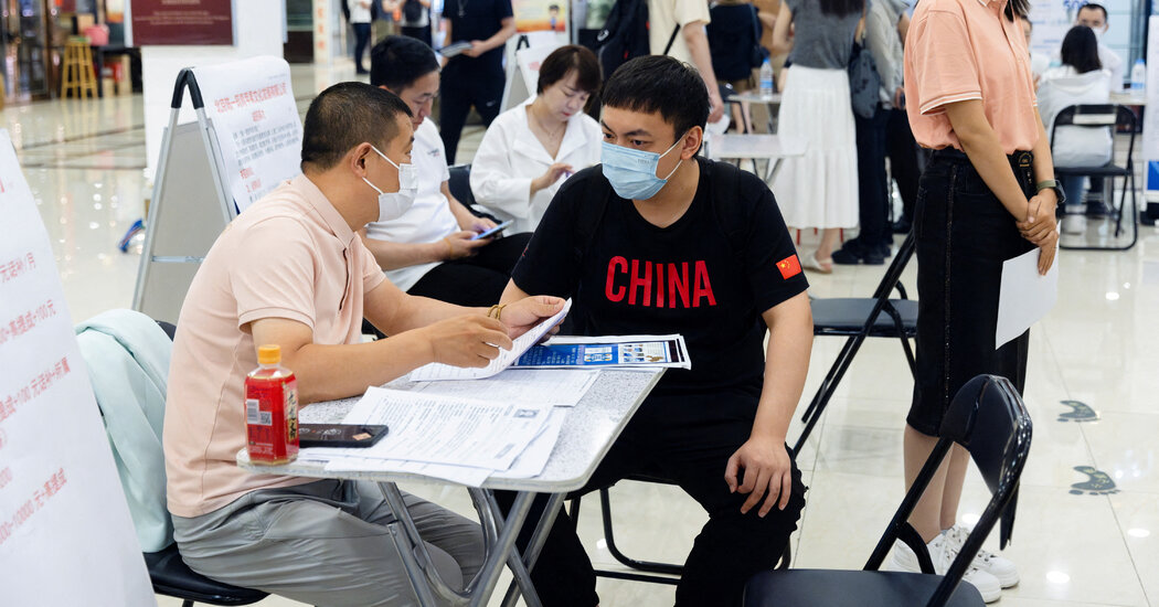 China’s Youth Unemployment Rate Is Back, and Better