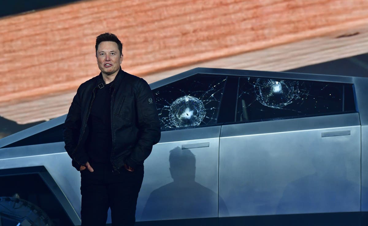 Elon Musk says Tesla’s new Cybertruck could make good police vehicle
