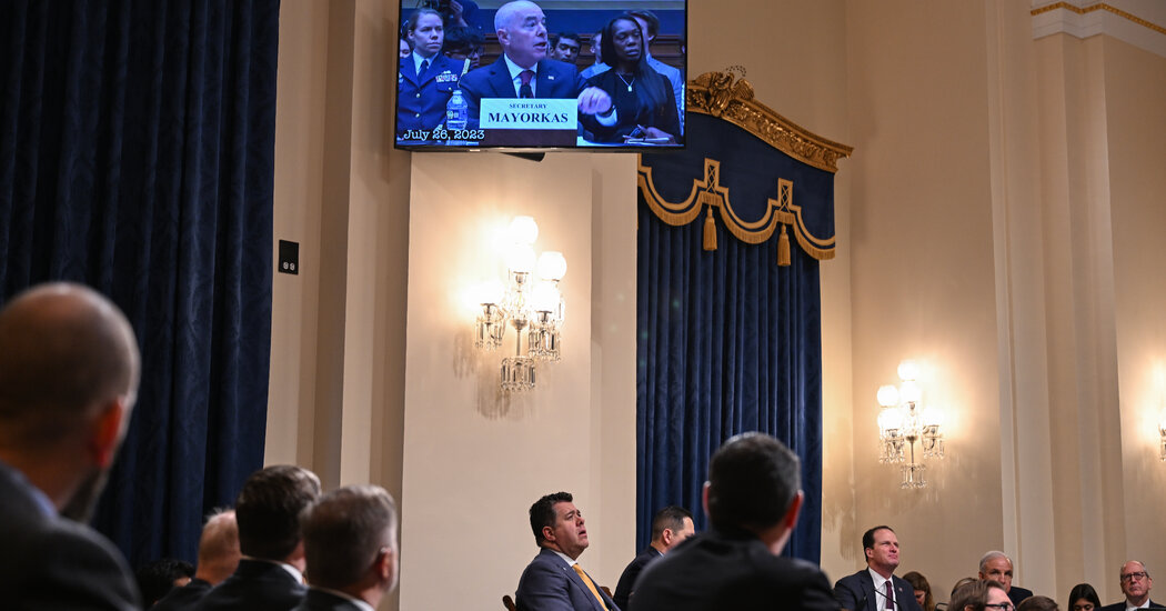 G.O.P. Opens Mayorkas Impeachment Push With No Evidence of High Crimes