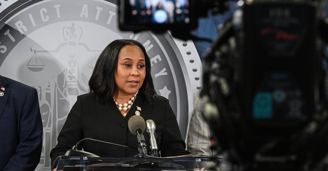 Georgia Prosecutors Had Tense Exchange on Racism With Defense Lawyers in Trump Case