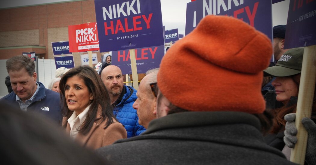 Haley Vows to Stay in Race No Matter the Result in New Hampshire