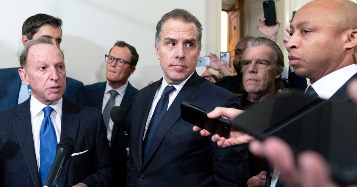 House Republicans set Hunter Biden deposition date for late February