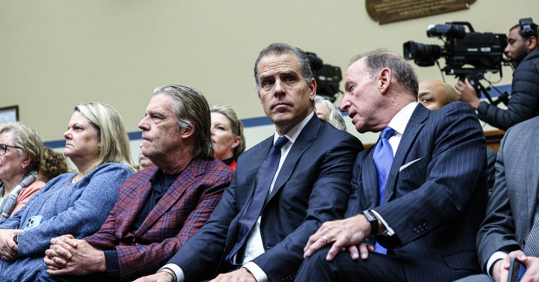 Hunter Biden’s Capitol Visit Surprised Republicans, and His Father’s Advisers