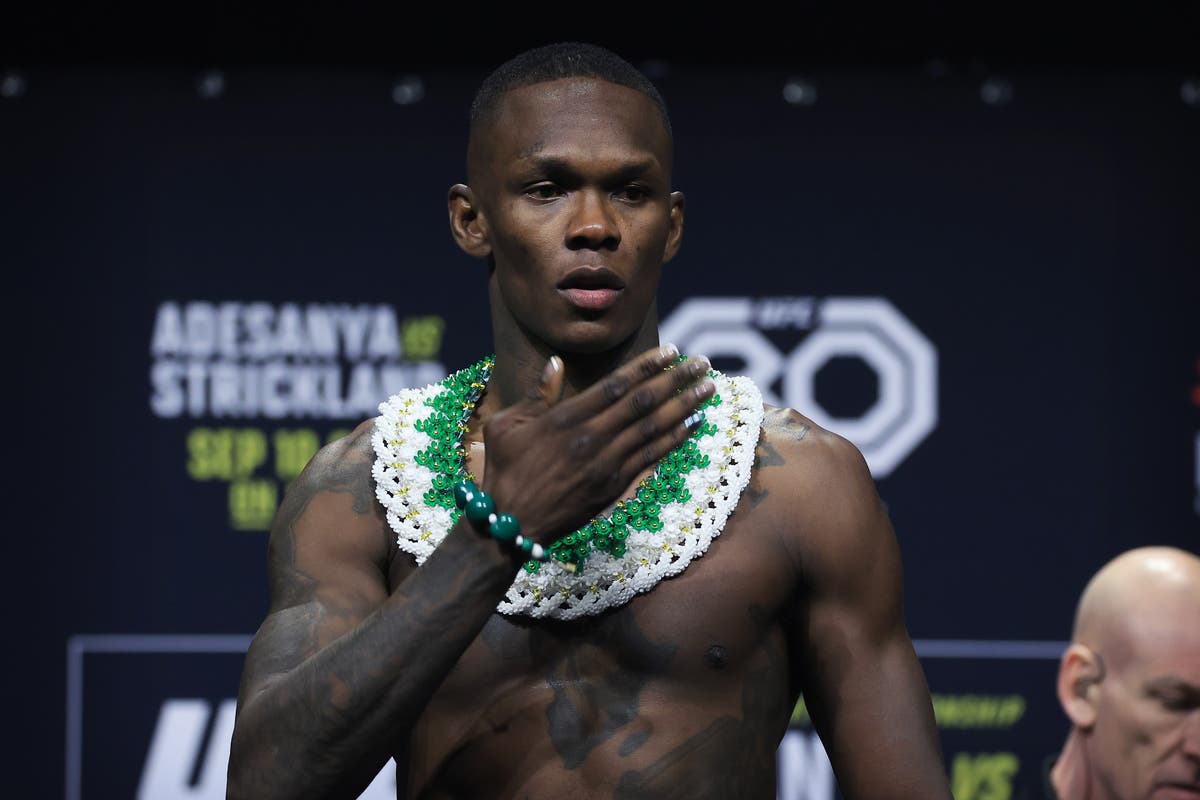 Israel Adesanya issues update on return amid UFC 300 rumours