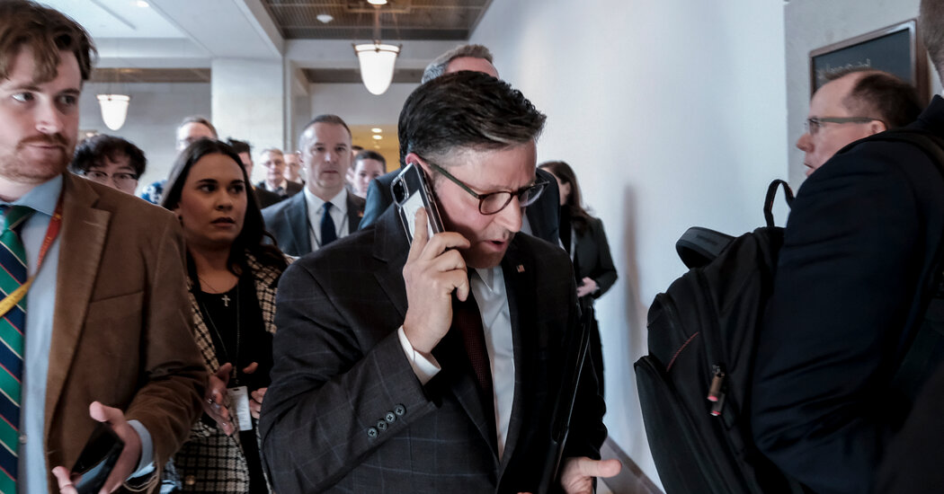 Johnson Digs In Against Border Deal as Negotiators Try to Salvage It