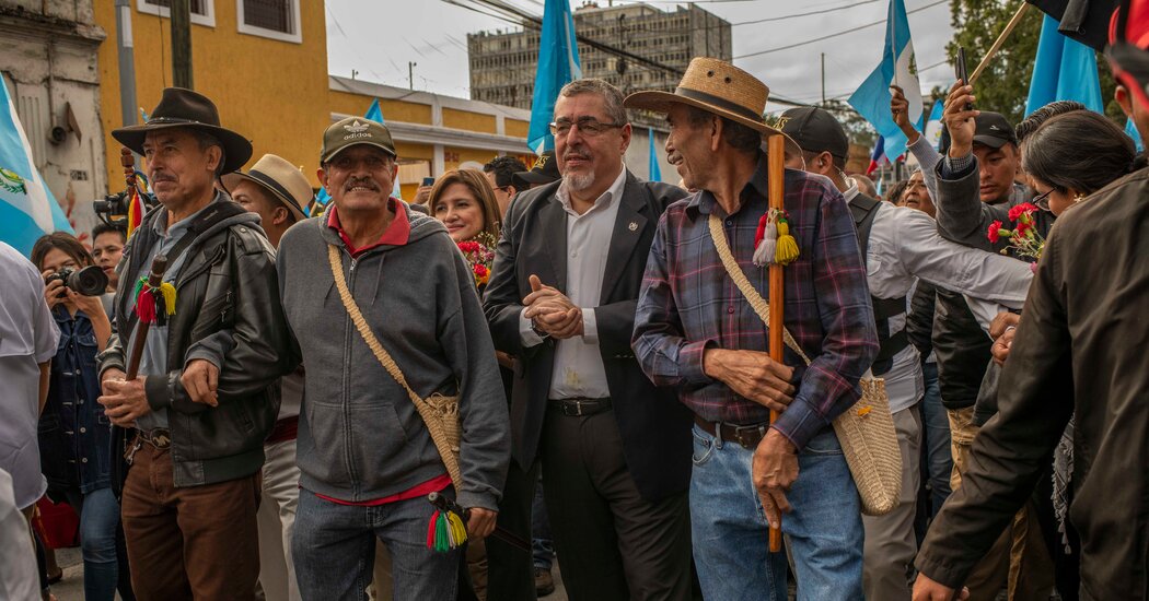 New Leader Set to Take Over in Guatemala, Raising Hopes for a Fragile Democracy