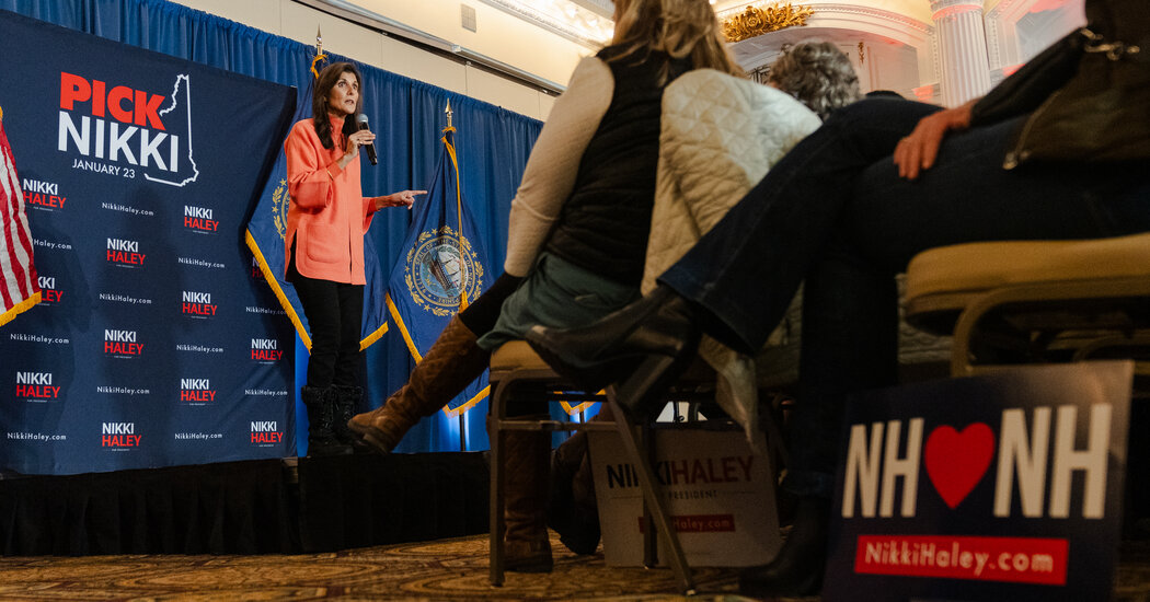 Nikki Haley Ramps Up Her Case Against Trump in New Hampshire