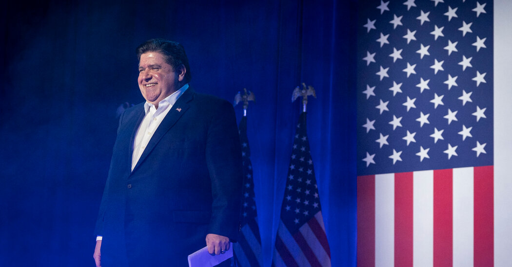 Pritzker Is Among Democrats Making Case for Biden in Iowa
